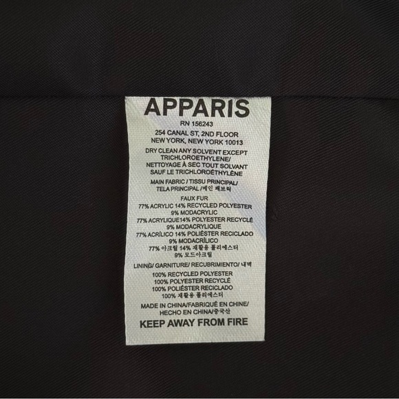 Luxury Brand New Apparis Gabrielle Maxi Coat. S size. Snow Leopard Print. - Picture 8 of 16